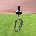 Puhuiying Clip Hanger with Carabiner, Hooks for Tent