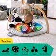 thumbnail image 4 of Baby Einstein Zen's Activity Milestones Plush Gym with Wooden Bar, for Infant to Toddler, 0-12 Months, Machine Washable, 4 of 5