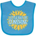 thumbnail image 3 of Inktastic Little Ray of Sunshine Boys or Girls Baby Bib, 3 of 4