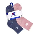thumbnail image 3 of Calcetines Champion High Quarter para mujer, paquete de 6, 3 of 6