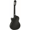 thumbnail image 2 of Ortega Guitars RCE145BK Family Series Pro Slim Neck Nylon 6-String Guitar with Spruce Top, Mahogany Body and Pickup, 2 of 7