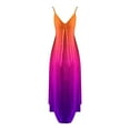 thumbnail image 3 of WILLBEST Vestidos Casuales para Mujer Vestidos de Verano para Mujer Vestido Floral de Vacaciones Vestido Largo Bohemio sin Mangas Vestido Casual con Cuello En V Vestidos de Playa Mediana​​, 3 of 3