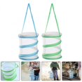 thumbnail image 3 of 2pcs Zippered Butterfly Habitat Cage Foldable Insect Butterfly Cylinder Mesh Cages, 3 of 5