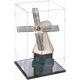 thumbnail image 1 of Vitrina transparente con espejo de 8,46 x 8,46 x 14,1 pulgadas. Exhibidor protector. Cajas transparentes para maquetas coleccionables., 1 of 5