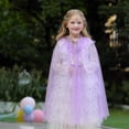 thumbnail image 1 of Capa de chal para niña de Navidad 2021, disfraz de princesa Aisha de Frozen para niña, 1 of 6