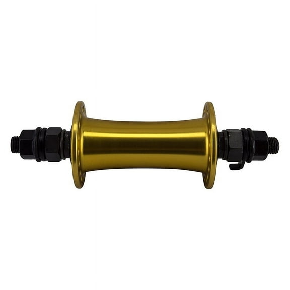 SE Bikes Beastmode Bicycle Hub - Front, 36 x 110 x 3/8 - Anodized Gold - KT-C16F