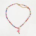 thumbnail image 4 of 3 Pcs Collier de Perles Bohème Étoile Ananas Collier Pendentif Boho, 4 of 10