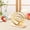 Gold, variant on AUHomi Napkin Holder, Standing Napkin Organizer, Desktop Serviette Dispenser with Wood Base, For Restaurants Cocktail Cookouts Bar Decor (Gold)