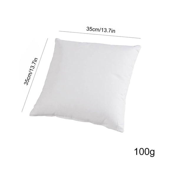 Vwrxbz Throw Pillow Insert Cushion Core Vacuum Packed Polyester Filling Non-Woven Cover Square Pillow Form for Sofa Bed Decorative 30x30cm to 65x65cm