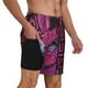 thumbnail image 2 of Balery ink Donkey Pop Art Bañador para hombre, shorts de playa de secado rápido con entrepierna y forro de compresión-Large, 2 of 6