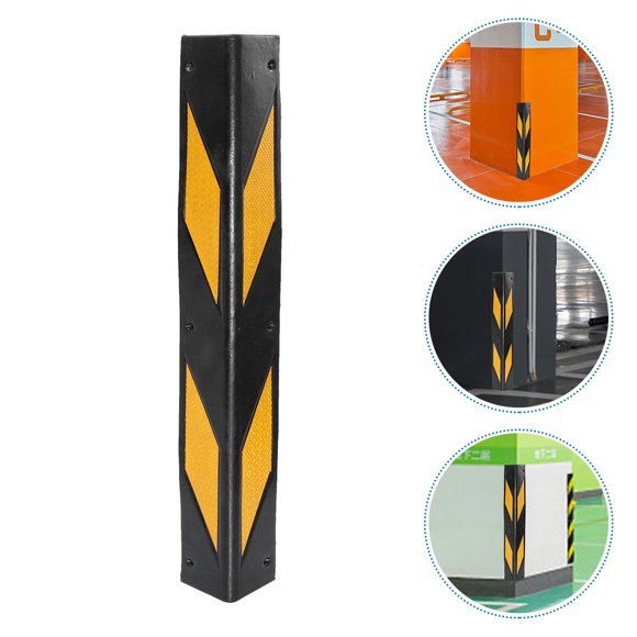 YSNOOWE Protector De Esquinas De Goma Reflectante Para Protección Contra Colisiones Fácil Instalación