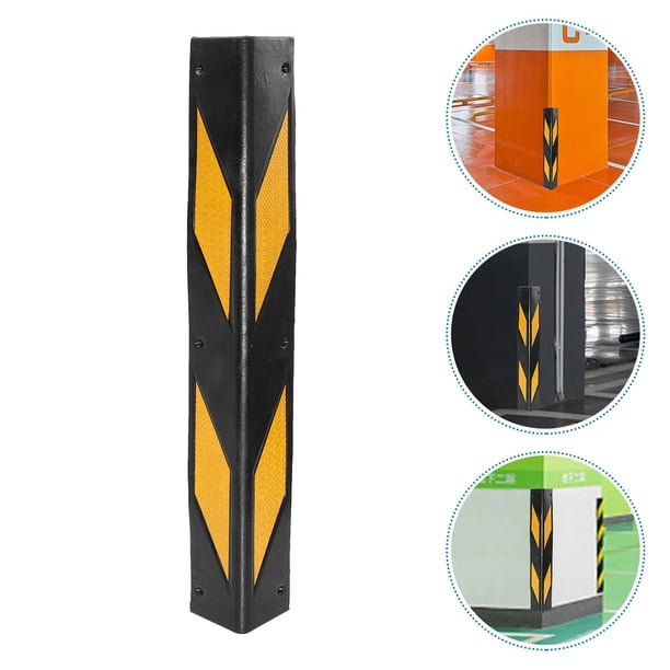 YSNOOWE Protector De Esquinas De Goma Reflectante Para Protección Contra Colisiones Fácil Instalación