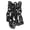 Black, variant on Tibvox False Iron Chain Dog Leash for Fun Short Video Props Interesting Dog Chain