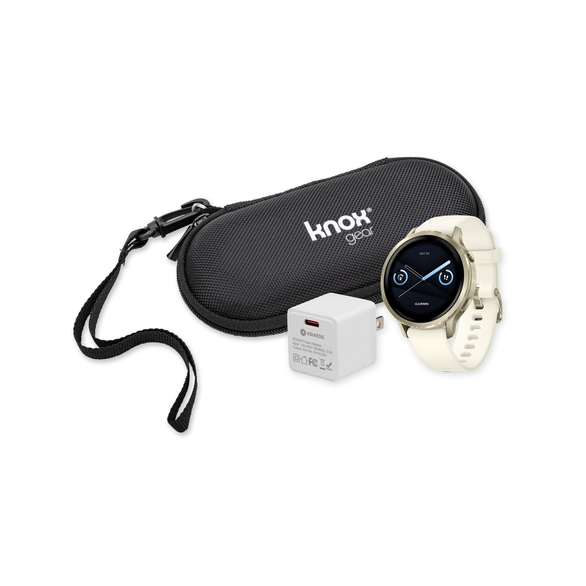 Garmin 41mm Venu 4, Advanced Fitness Tracker GPS Smartwatch,1.2" AMOLED Display, Built-in Flashlight Watch Bundle