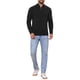 thumbnail image 2 of SUÉTER DE PULLOVER DE CUELLO ALTO PARA HOMBRE INSPIRE CHIC, CON CREMALLERA DE CUARTO, TEJIDO, TALLA L, NEGRO, 2 of 6