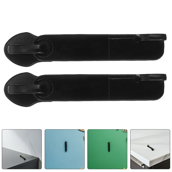 WHAMVOX 6pcs Nylon Zipper Pulls Head Zipper Head Single-Layer Luggage Lock Hole Replacement Zipper Slider Repair Waterproof Zipper Puller For Travel Outdoor