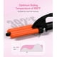 thumbnail image 5 of FARERY Mini rizador Waver, 1/2 pulgada, rizador de cabello para mujeres ondas de playa, infusión de queratina y aceite de argán, doble voltaje, bolsa, 5 of 5
