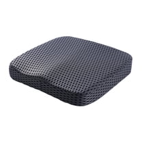 Memory Foam Seat Cushion, Antimissile Office Chair Cushion, Non-Slip Ergonomic Cushions for Home and Car, Comfortable Dining Chair Pad, Easy-Clean Polyester