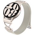 thumbnail image 2 of Para Garmin vivoactive 5 GarminActive 5 Correa milanesa de acero inoxidable galvanizado Reloj magnético St, Starlight, Multicolor, 2 of 5