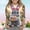 Multicolor, variant on Easter Shirt for Girls 3/4 Sleeve Bunny Floral 3D Print Top Cute Kids Spring Graphic Tee Multicolor,Size 9-10T