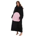 thumbnail image 3 of Oversized Wearable Animal Blanket Hoodie Cute Cozy Long Robe for Women and Men Perfect for Staying Warm and Comfortable at Home Ideal Gift for Animal Lovers and Cold Weather Relaxation, 3 of 6