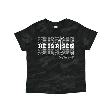 

Inktastic He is Risen Mirror Words Gift Toddler Boy or Toddler Girl T-Shirt