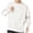 White, variant on Hoodie Sweatshirts for Men Men Sweatshirts Hoodies Crew Neck Sweatshirt Long Sleeve Men Button Up Cyber On Monday