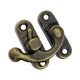thumbnail image 1 of Candado antiguo Cerradura de gancho de hierro Cerradura de seguridad Oculto Capturas Decoración Joyero Muebles Accesorios de hardware Regalos Herramientas y ferretería Gancho derecho de bronce Eigraketly TO011076-05, 1 of 6