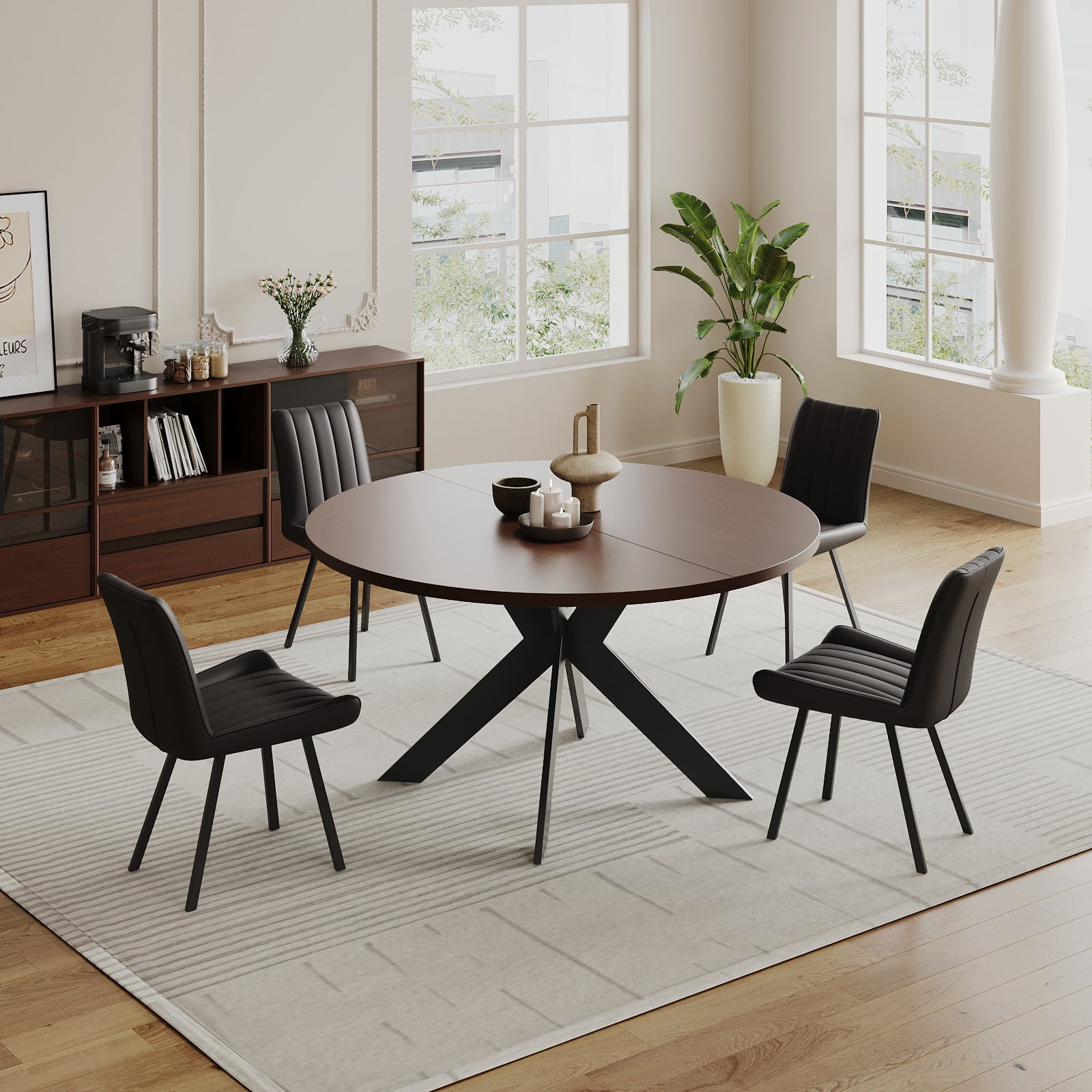 Round Dining Table, 115cm