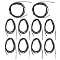 thumbnail image 2 of Thermistor 10Pcs  Thermistor Temperature Sensor Probe Drop Shaped Tip Epoxy Resin Connector 2meter, 2 of 7