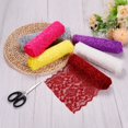 thumbnail image 5 of Unique Bargains 7 Inch Wide 5 Yard Lace Ribbon Floral Pattern Navy Lace Trim Ribbon for Sewing Making, and DIY Crafts, 5 of 5