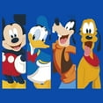 thumbnail image 2 of Boy's Mickey & Friends Mickey Mouse Best Friend Panels  Graphic Tee Royal Blue Large, 2 of 5