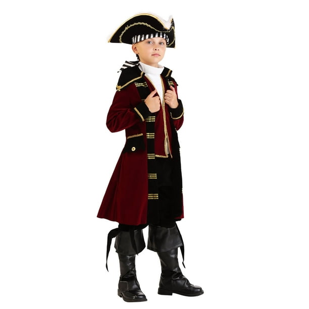 Child Deluxe Captain Hook Costume 