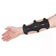 thumbnail image 5 of Leather Archery Arm Protector Guard For Men Cowhide Bow Shooting Arm Armband 3 Straps Shoot Black Arm Guard Hunting Univers J4B3, 5 of 5