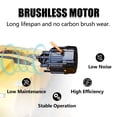 thumbnail image 4 of MHY55 224cc Remote Control Lawn Mower - Hybrid Crawler with Pure Copper Brushless Motor - All-Terrain Grass Cutter, 45° Climbing, 200m Remote Control, 4 of 10