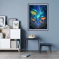 thumbnail image 7 of Diamond Art Kit for Adults, Forest Mushrooms Night Sky Diamond Painting for Adults Beginners, 5D DIY Diamond Art Painting Kits, Colorful Diamond Painting Craft for Home Decor 12x16, 7 of 7