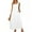 White, variant on Fashion SMihono Sundresses for Women 2025 Casual Summer Beach Maxi Dress Scoop Neck Sleeveless Flowy Tank Dress Vacation Outfits Light Blue L