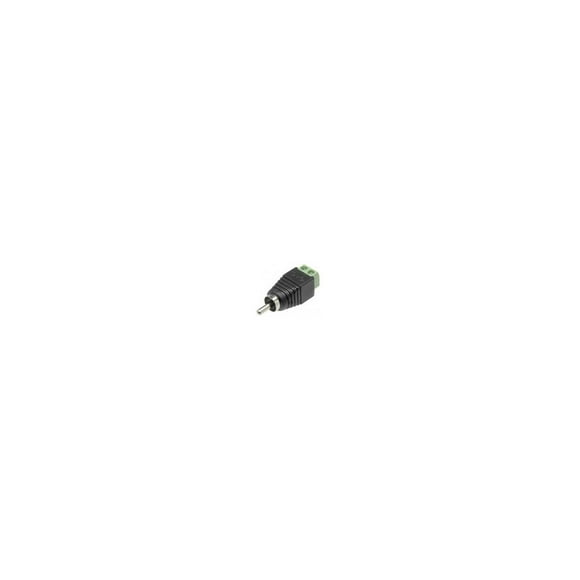 Linkit Security Adapter RCA Male to Pitch Screw Terminal Block Connector