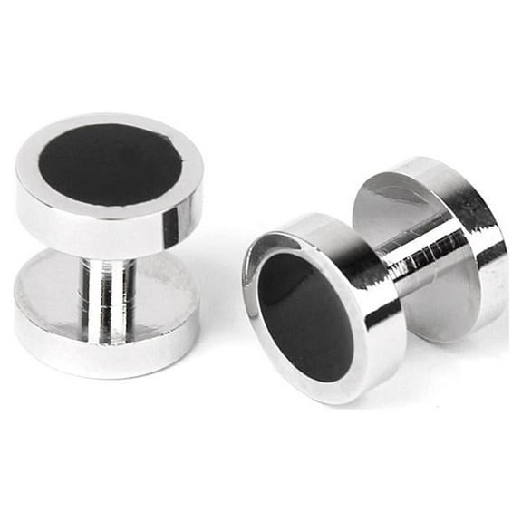 Set Of 2pcs Copper Men's Dress Shirt Studs Collar Buttons Wedding Business