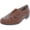 Medium Brown, variant on Womens Daisie Leather Slip-On Loafers