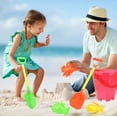 thumbnail image 6 of Rciityk Beach Toys, 6 Piece Sand Toys Set Sandbox Toys for Toddlers 3-10 Includes Shovels, Bucket, Sand Molds Beach Vacation Essentials, 6 of 6