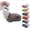 Grey, variant on Cute Fuzzy Tail Car Decoration, Remote Control Electric Car Tail, Rechargeable Plush Animal Moving Tails, Fluffy Electric Car Tail, Auto Trunk Charm Stuff Aesthetics, for Auto Trunk Bumper (Blue)