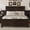 Brown, variant on Mirightone Wood Queen Bed Frame with Tall Headboard and Footboard, USB Charging Station, Rustic Queen Panel Bed with Under Bed Storage, Farmhouse Style, Noise-Free, Walnut