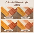 thumbnail image 7 of Design&I 6'x9' Ultra Soft Area Rug, Burnt Orange Terracotta Mid Century Abstract Geometric Midcentury Brushstroke Design Fluffy Washable Non Shedding for Guest Room Bedroom Living Room, 7 of 7