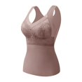thumbnail image 4 of Soyumi Tank Tops Women Underwear Tops Sleeveless Undershirt for Women Cotton Camisole Warm Base Layer, Coffee, 4 of 4
