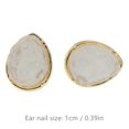 thumbnail image 2 of Jumpingount Pendientes de tuerca elegantes, estilo Simple, accesorios de decoración de moda, pendientes de tuerca brillantes para mujer, adorno de Type1 NO1, 2 of 6