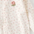 thumbnail image 7 of Linfrsh Newborn Baby Fall Winter Clothes Size 0-13 Months Cotton Ribbed Long Sleeve Onesie for Girls and Boys (Pink,10-16 Months), 7 of 7