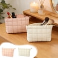thumbnail image 7 of Puffy Quilted Makeup Bag for Women,Cosmetic Organize for Travel Toiletry,Lightweight Pouch for Work Gym Travel, 7 of 7