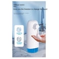 thumbnail image 4 of Dispensador Automático de Jabón Líquido de 550 Ml, Dispensador de Jabón Espumoso con Sensor Recargable de 3 Velocidades para Cocina, Hotel, Centro Comercial, Color, 4 of 5
