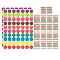 thumbnail image 1 of SHISUYAN 1400pcs Blank Colored Dot Stickers Round Dot Label Stickers Adhesive Circle Stickers, 1 of 8